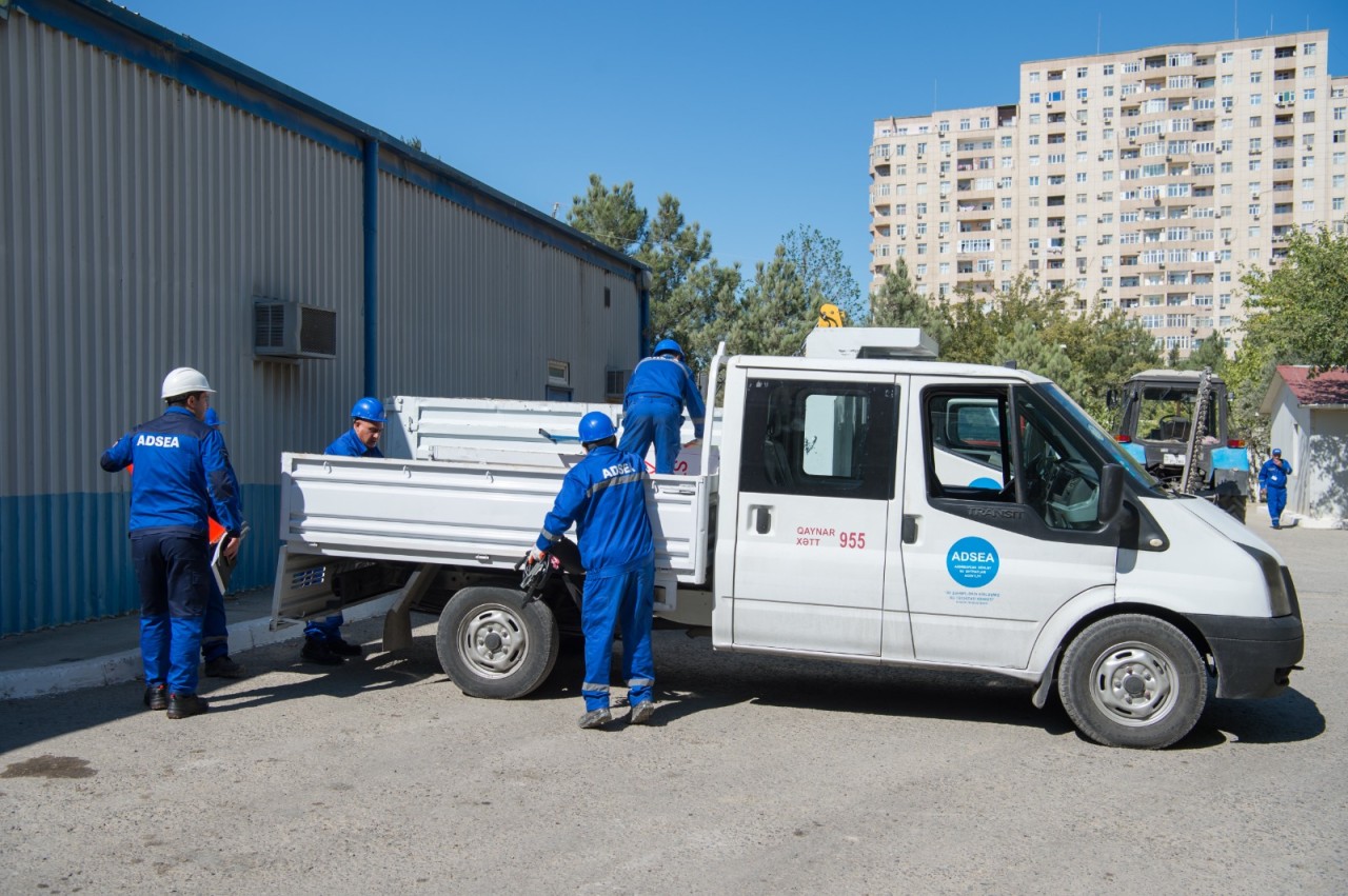 Yasamalda içməli su təchizatı yaxşılaşdırılır - FOTOLAR